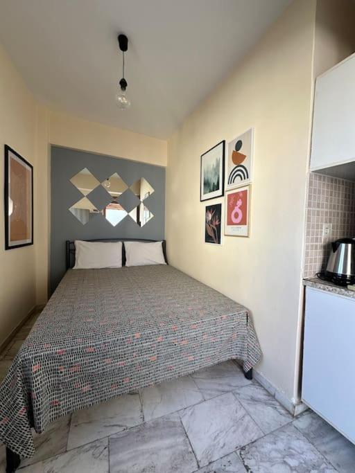Tiny Loft Studio In The Heart Of Thessaloniki,17 Square Meters,On The Terrace Of The Building Exterior foto